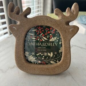 Cynthia Rowley Tan Reindeer Frame